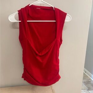 Abercrombie & Fitch Bold Red Tank Top